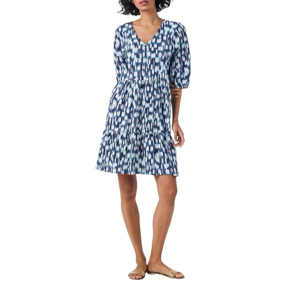 vintage dress evening Ruffled Up internal-july-22 Color:As Photo(NAVY BLUE) Breathable Beach Dresses